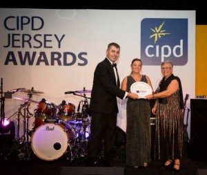 Jersey Water CIPD Award winners 2014