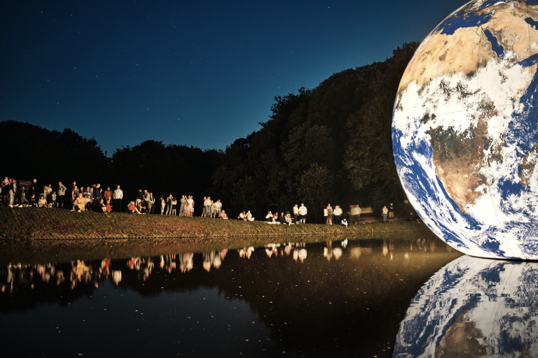Over 31,000 visitors attend Floating Earth by Luke Jerram